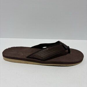 London Fog Men’s Tyrone Flip Flop Sandals, Size 12 M